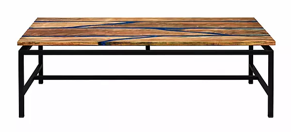 Marine Epoxy Coffee Table