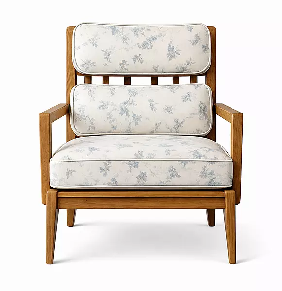 Rene Accent Room Seating High Back Chair