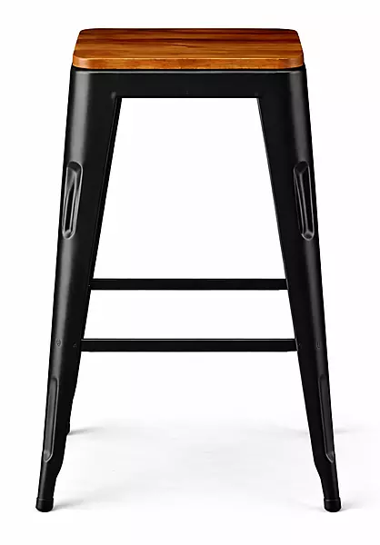 Marcel Stool Wooden Seat