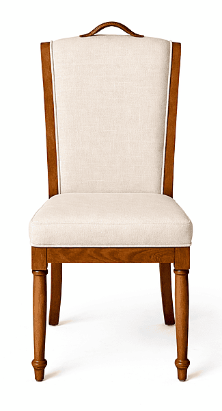 Genesis Dining Chair with Leather Handle