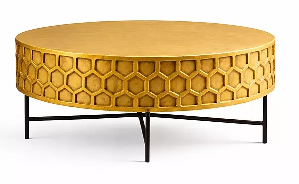 Java Royal Brass Coffee Table